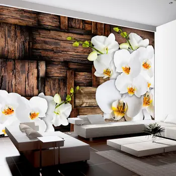 

Wall mural-orchids flower-200x140 cm