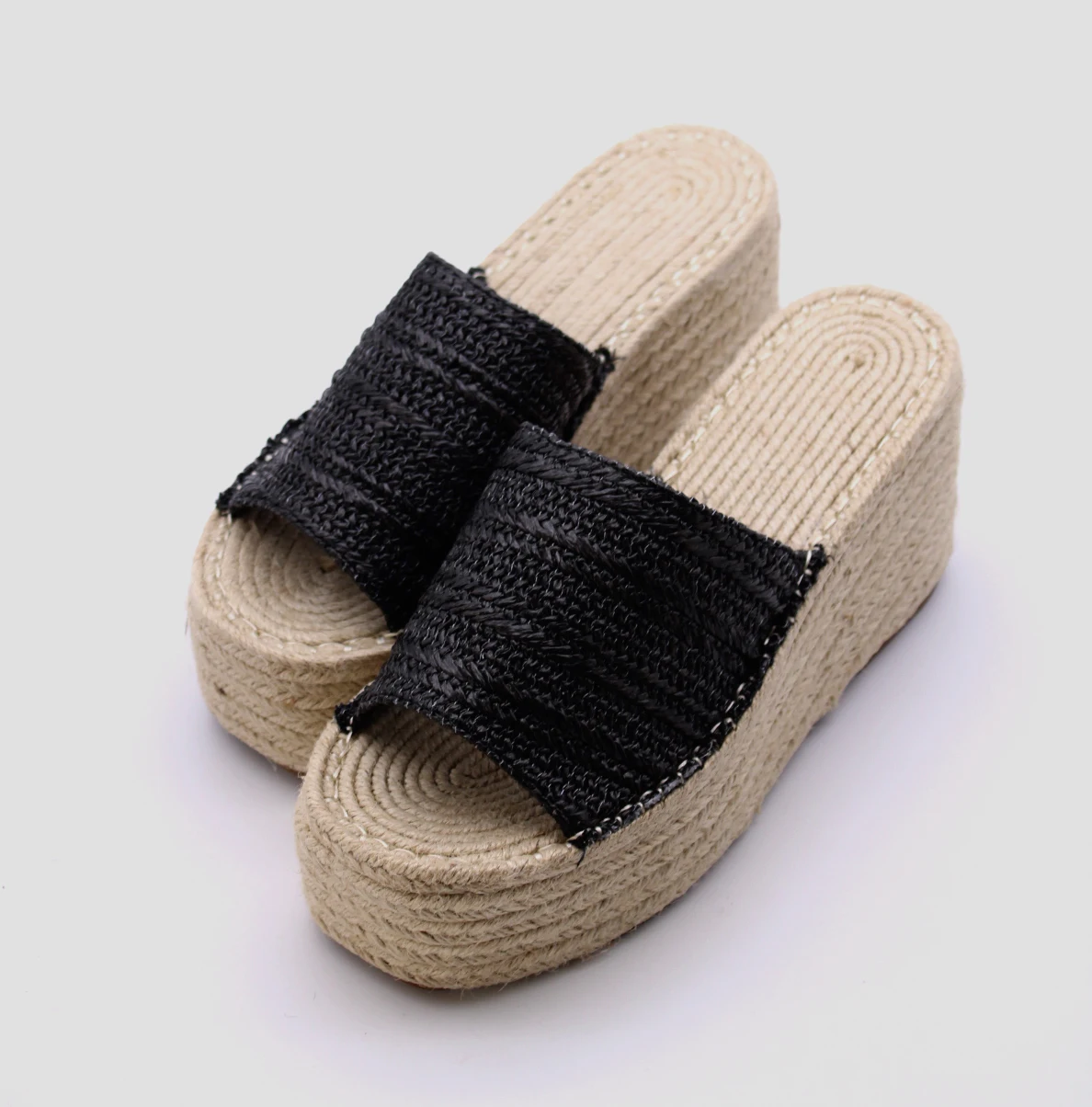 Soraia Shoes Platform Wedge Sandals - Back View
