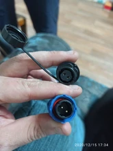 Conector a prueba de agua SP16 IP68, enchufe macho y hembra de 2/3/4/5/6/7/8/9 Pines, conector de Cable de montaje en Panel, enchufe de aviación