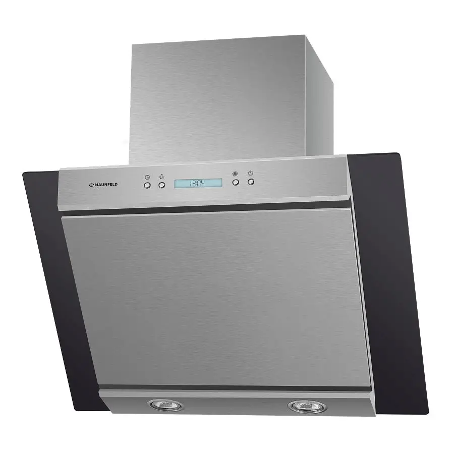 ВЫТЯЖКА MAUNFELD GLORIA 6" НЕРЖАВЕЙКА"/ЧЕРНОЕ стекло
