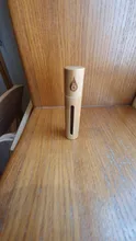 Wood Bottle Perfume Roll-On-Ball Bamboo 10ml Stainless New 1pcs