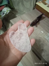 Rodillo de Jade de cuarzo rosa para masaje Facial, masajeador adelgazante Facial, piedra de Jade Natural, conjunto de belleza para el cuidado de la piel