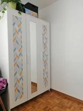 Stick Wallpaper Prepasted-Contact-Paper Living-Room Self-Adhesive Haohome Peel Multicolor