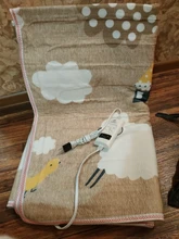 Manta eléctrica con calefacción para el cuerpo, Manta eléctrica de 220V, calefacción eléctrica, alfombras