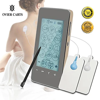 

Carevas Massager TENS Physiotherapy Massage Instrument Pain Relieve Machine 12-Mode2-Channel Touch Screen Backlight USB Charging