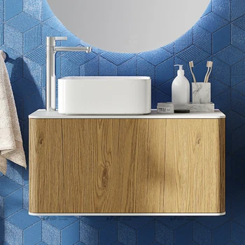 

Stand with Shell STWORKI Ноттвиль 80 oak Verona