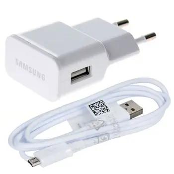 

Samsung ETA-U90EWE Charger + Micro USB Cable - Color White