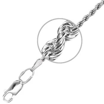 

Esthete bracelet weaving "Singapore" made of silver