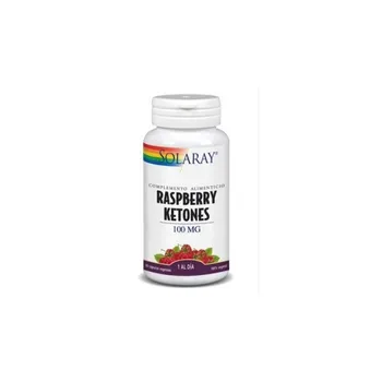 

Raspberry Ketones Solaray 100 mg 60 capsules.