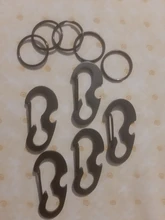 Abrebotellas de metal con hebilla en forma de D multifuncional, gancho de resorte, colgante rápido, portátil, para exteriores, con llavero