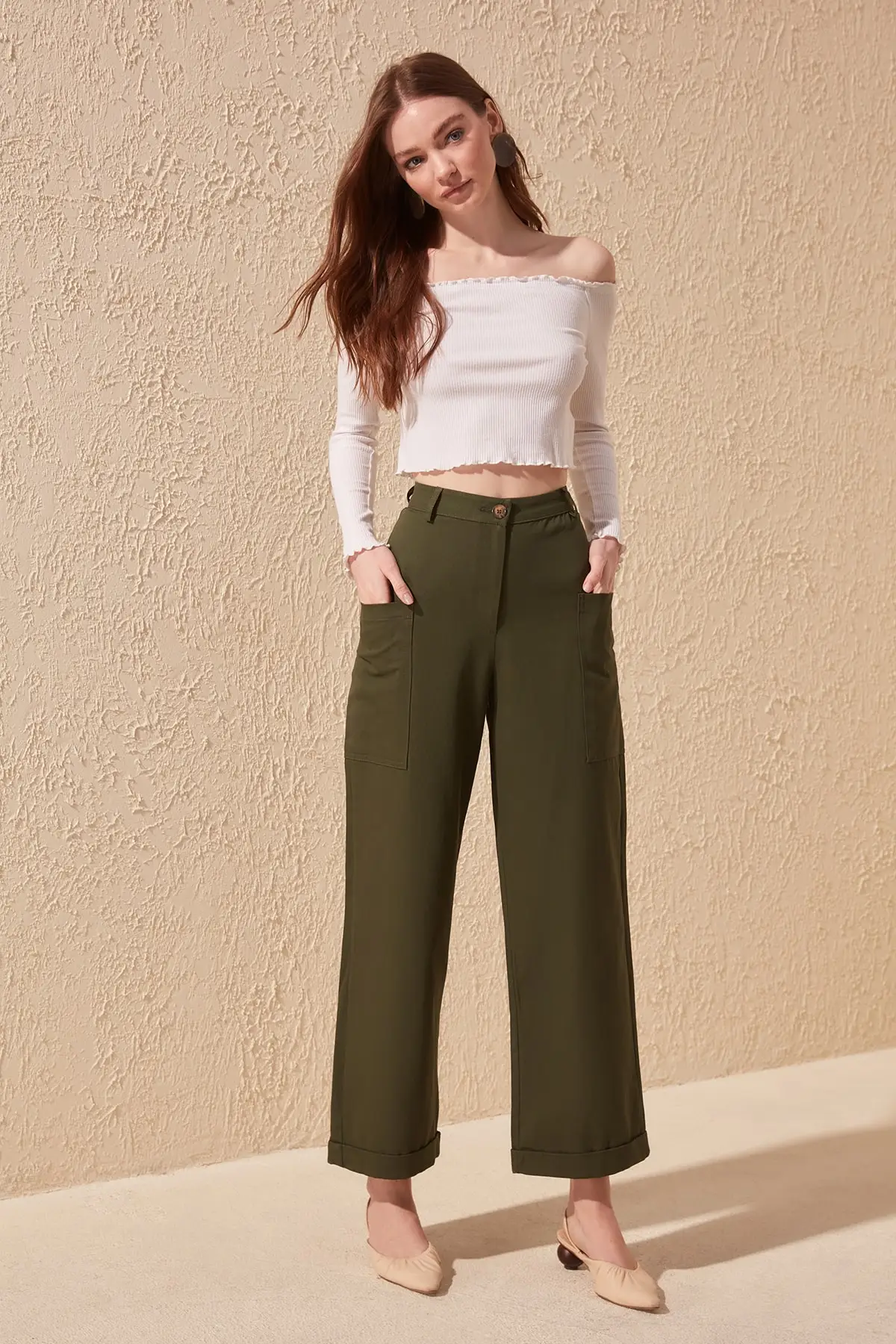 

Trendyol Cargo Pocket Pants TWOSS20PL0067