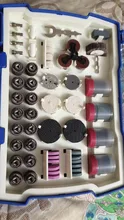 268PC Abrasive Rotary Tool Accessories Set Electric Mini Drill Bit Kit for Dremel Sanding