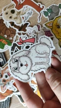 Pegatinas de dibujos animados para perros, diferentes estilos, pegatina de perro, animales, divertido Corgi para teléfono portátil, suministros para mascotas, regalos para fiesta para niños, 50 Uds.