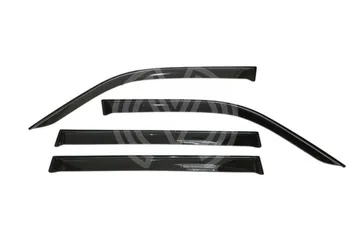 

Дефлекторы боковых окон для Toyota Land Cruiser 80 1989-1997 ветровики украшение стайлинг защита от дождя грязи солнца тюнинг