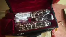 MORESKY-Oboe Clave C profesional, semiautomático, con detalles en cuproníquel, niquelado, S01