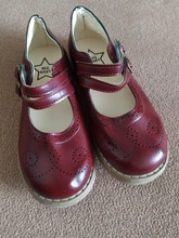 Zapatos de cuero Retro Para niña, zapatillas antideslizantes de princesa, zapatos de niña bailando, SMG056