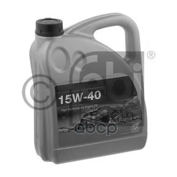 

Febi engine oil 15W-40 4 liters