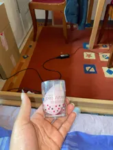 Esponja de maquillaje cosmético, corrector en polvo, juego de licuadora, esponja de base de maquillaje en húmedo, herramienta cosmética más grande, esponja de maquillaje