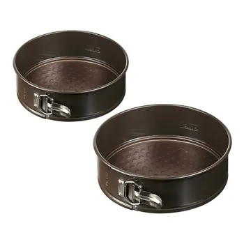 

Set of Detachable Baking Tins Pyrex Asimetria Galvanised Steel (20 + 26 cm) (2 pcs)
