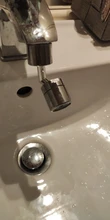 Cabezal de grifo de 720 grados aireador, rotación de 720 °, Universal, a prueba de salpicaduras, giratorio, ahorro de agua, para Baño