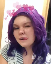 MSIWIGS mujer púrpura 22 colores Cosplay peluca ondulado corto sintético resistente al calor de pelo Rosa Rubio Ombre porque peluca