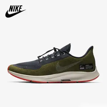 

Original Nike Air ZM Pegasus 35 Shield Men Running Shoes Size 40 45 AA1643 300 Waterproof Sony Belt