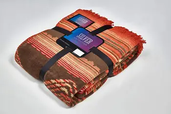

Aksu Silver Collection Tek Personality Cotton Blanket Mayori