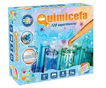 

Cefa Toys-chemcefa game with 120 experiments, Multicolor (21840)