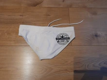 Bañador de talla grande bolsa bulto para hombre, ropa de baño Sexy de realce, bañadores impermeables