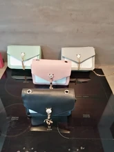Bolso cruzado para mujer, candado con forma de gato, con cadena, bandolera, con flecos, de hombro, cuadrado, pequeño, para teléfono móvil, 2021