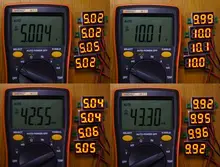 Mini Módulo de pantalla LED Digital, bricolaje, rojo y azul, voltímetro de DC2.5V-32V DC0-100V, medidor de contador de voltaje, Panel para motocicleta y coche