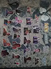 10/30/50 unids/pack clásico TV mostrar Julie y los fantasmas pegatinas de coche de la motocicleta de los niños pegatina de juguete guitarra refrigerador