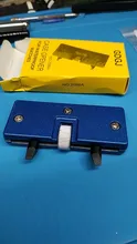 Llave para Mesa de dos garras, cubierta trasera de reloj, herramienta de apertura, removedor Rectangular ajustable, Kit de reparación de reloj, ajustador de calibre de 52mm