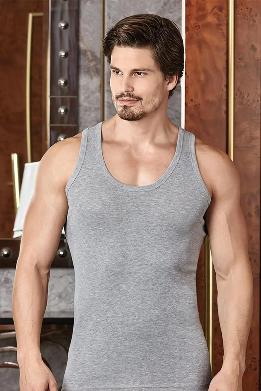 100% Cotton High Quality Men Undershirt Bottoming Shirt 1 Pack Casual Top Soft Breathable Slim Male Summer Wear