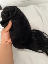 Extensiones de cabello humano con cierre de hueso, extensiones de cabello humano liso, con cierre, hecho a mano