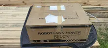 DEVVIS-cortacésped Robot H750T de 7ª generación, para césped pequeño, actualizado con batería de litio de 4,4 ah, Wifi, horario, giroscopio, 2021