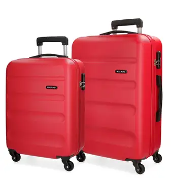 

Set of two suitcases rigid 55-65cm Roll Road Flex Network