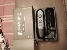 Dispositivo contra ladridos ultrasónico de mano para perros, repelente de perros y herramientas de entrenamiento con linterna LED, segura para perros pequeños, medianos y grandes