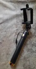 Palo de Selfie portátil extensible con espejo trasero HD para iPhone 5, 6 Plus, Samsung, Huawei, Sony, LG, Xiaomi OPPO