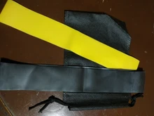 5 colores RESISTENCIA DE LA Yoga de bandas de goma interior al aire libre de equipos de Fitness de 0,35mm-1,1mm de Pilates entrenamiento deportivo elástico de entrenamiento bandas