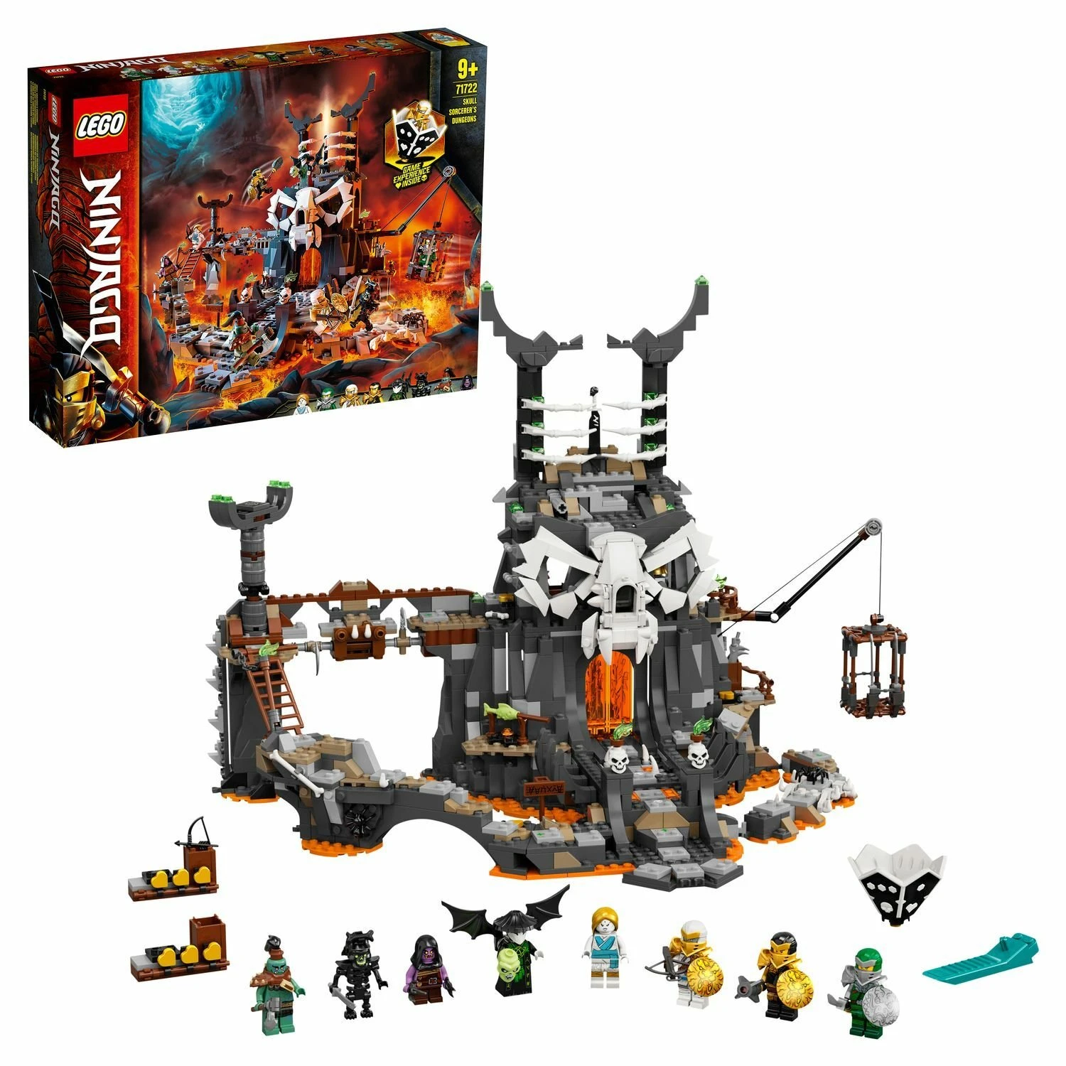 lego ninjago esqueletos