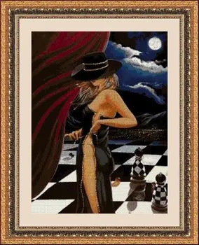 

CROSS STITCH KIT PANDATHREAD LADIES 31178