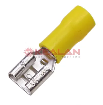 

RPI-M 6.0-(6.3) flat insulated connector, 100 pcs.