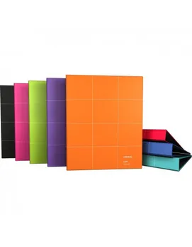 

FOLDER 4 RINGS 25 MM UNEQUAL GRID GREEN