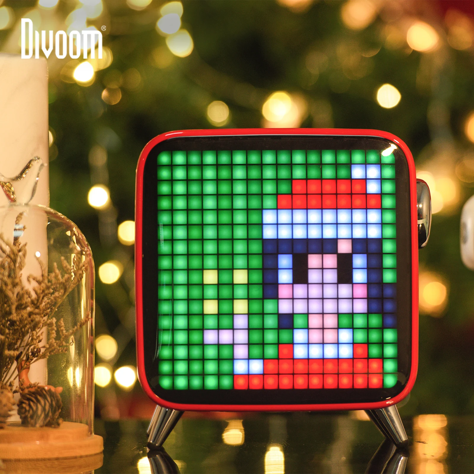 

Divoom Tivoo Max Pixel Art Bluetooth Wireless Speaker with 2.1 Audio System 40W Output Heavy Bass App control for IOS & Android