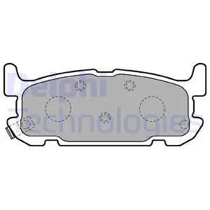Колодки торм.задн./датч. MAZDA MX-5 II 1.9 16V 11/00-10/05 DELPH