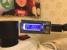 Voltímetro Digital de CC con USB, amperímetro de 3,2-10V, 0-3A, indicador de detección para cargador de pared para coche, tableta del teléfono de PC