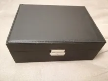 Joyero de cuero de alta capacidad para mujer, organizador de joyas de viaje, multifunción, collar, pendientes, caja de almacenamiento de anillo, regalos para mujer