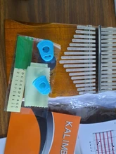 Bag Book Tune-Hammer Gecko Kalimba Thumb Instruction Koa Musical-Gift Aiersi 17-Keys