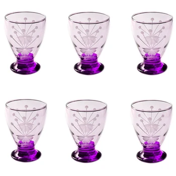 

Başak 41011 Çın Çın 12 Adet (Mor Frezya) Su-Meşrubat Bardağı